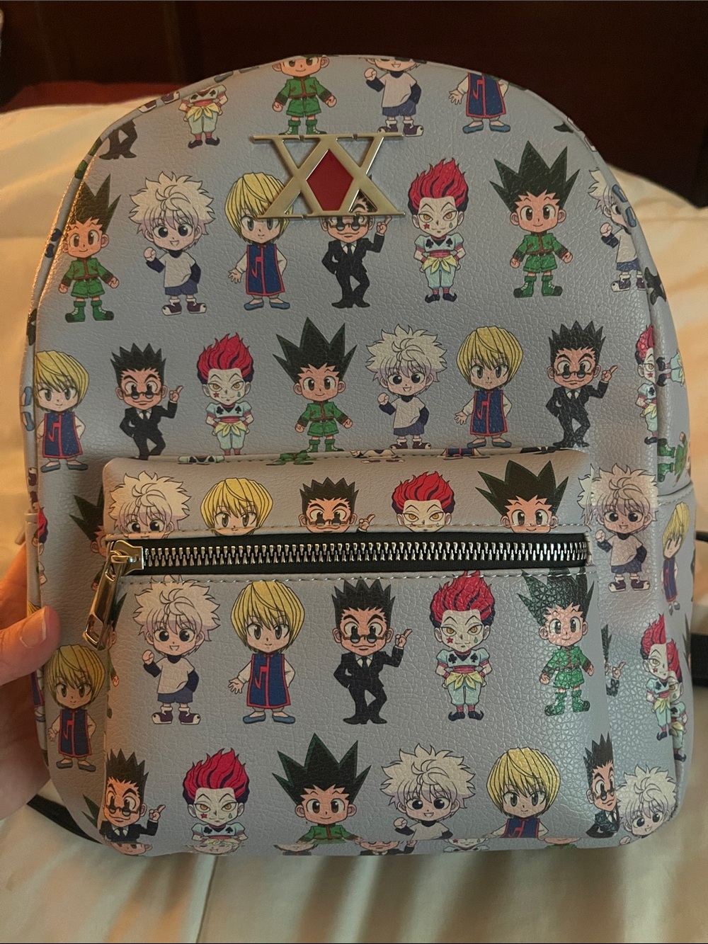 Bioworld Hunter x Hunter Chibi Character Print Mini Backpack
